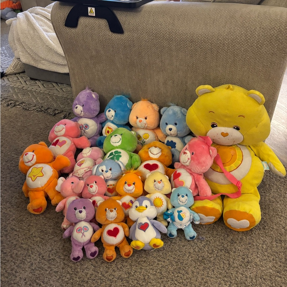 Care Bears Plush Toy Lot